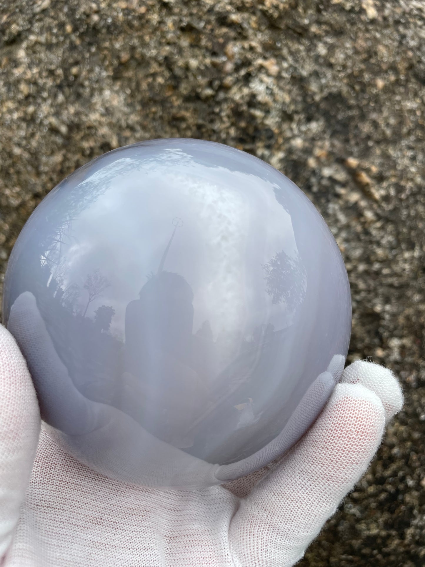 2.33LB Natural Geode Sphere,Agate Geode Ball,Natural Druse Ball,Crystal Ball Hole,Mineral Specimens,Crystal Heal,Crystal Gift,Home Decoration